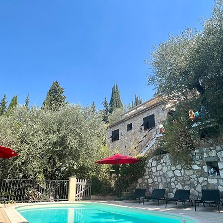 Entre Nice Et Monaco Grande Villa Avec Piscine Privee 12 Personnes Drap Eksteriør billede