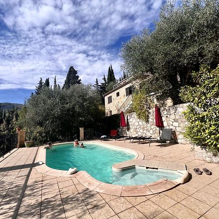 Entre Nice Et Monaco Grande Villa Avec Piscine Privee 12 Personnes Drap Eksteriør billede